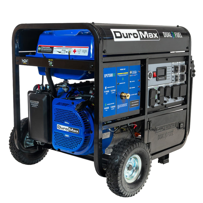 DuroMax XP17500HX 17,500-Watt Dual Fuel Generator - AllProGenerators