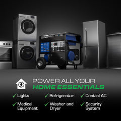 DuroMax XP17500HX 17,500-Watt Dual Fuel Generator - AllProGenerators
