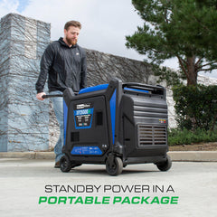 DuroMax XP28000iH Portable Inverter Generator Side View