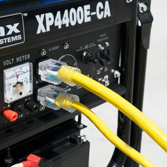DuroMax XPC10100A lighted cord end showing power status
