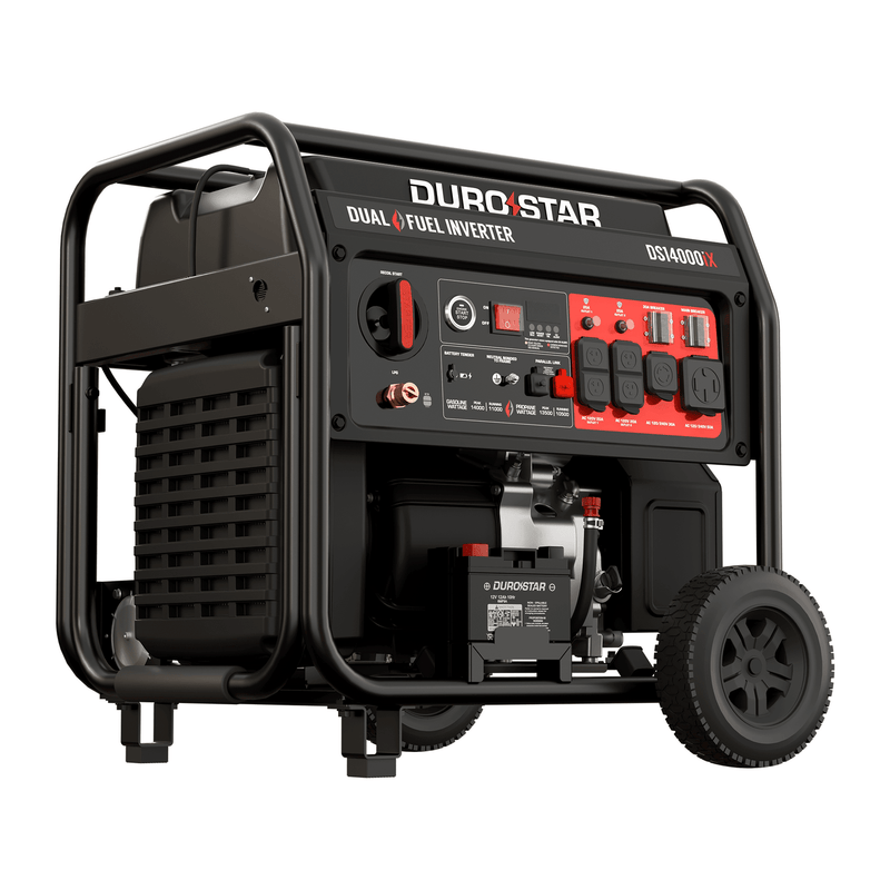 DuroStar DS14000iX 14,000W Dual-Fuel Inverter Generator - AllProGenerators