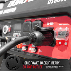 DuroStar DS8000iX 8,000W Dual-Fuel Inverter Generator - AllProGenerators