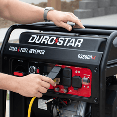 DuroStar DS8000iX 8,000W Dual-Fuel Inverter Generator - AllProGenerators