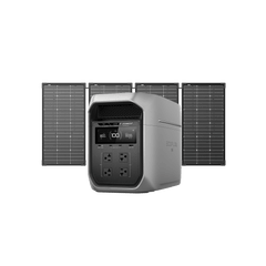 EcoFlow DELTA 3 Max Plus + 4 × 125W Solar Panels - AllProGenerators