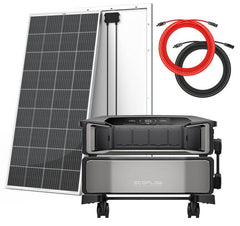 Ecoflow Delta Pro Ultra With FREE 200 Watt Solar Panel & Solar Extension Cable