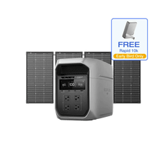 EcoFlow DELTA 3 Max Plus + 4 × 125W Solar Panels - AllProGenerators