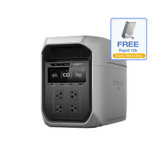 EcoFlow DELTA 3 Max Plus + 4 × 125W Solar Panels - AllProGenerators