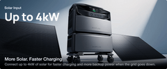 EcoFlow TITAN 5000 4000-watt solar input capability