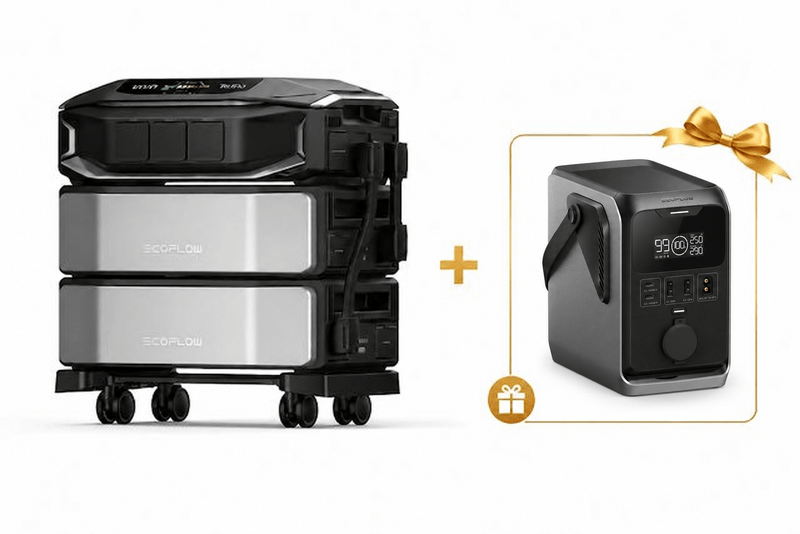 EcoFlow DELTA Pro Ultra X 12kWh bundle with free TRAIL 200 DC