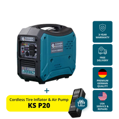 Könner & Söhnen 2000W Dual Fuel Inverter Generator | KS 2000iHS CO