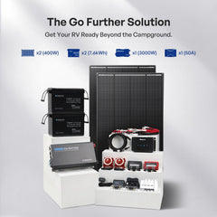 Renogy Go Further 7.6kWh RV Solar Solution with 400W ShadowFlux - AllProGenerators
