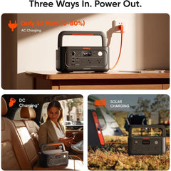 Jackery Explorer 500 V2 Portable Power Station (512Wh) - AllProGenerators