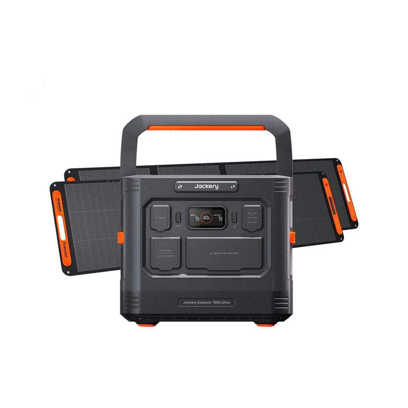 Jackery Explorer 1500 Ultra + 2 SolarSaga 200W Panels - AllProGenerators