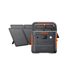Jackery Explorer 2000 v2 + 2 SolarSaga 100 Air Panels - AllProGenerators