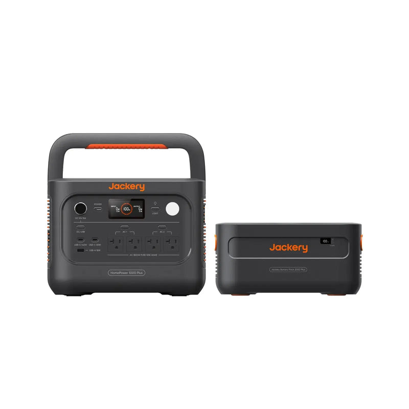 Jackery HomePower 1000 Plus v2 + Battery Pack 2000 Plus v2 - AllProGenerators