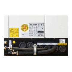 MASE Mariner 710 S fuel, seawater and oil drain service connections