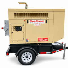 MasPower 22.5kW Mobile Yanmar Diesel Generator | MP22D-S - AllProGenerators
