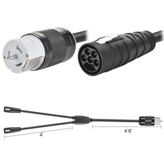 Nature's Generator Lithium 6000 Combiner Cable - AllProGenerators