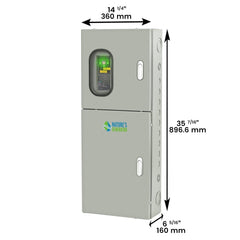 125A Automatic Transfer Switch for Solar & Whole Home Backup Power (24–48 Circuits) - AllProGenerators