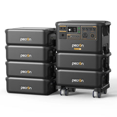 PECRON F5000LFP Portable Power Station | 7200W 5120Wh 120V/240V Solar Generator