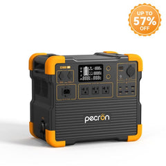 PECRON E2400LFP Portable Power Station | 2400W 2048Wh - AllProGenerators