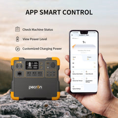 PECRON E2400LFP Portable Power Station | 2400W 2048Wh - AllProGenerators