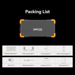PECRON EP3800-48V 3840Wh Expansion Battery for E3800LFP - AllProGenerators