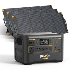 PECRON F3000LFP Portable Power Station | 3600W 3072Wh - AllProGenerators