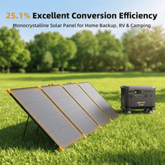 PECRON PV500 high efficiency solar charging