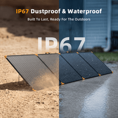 PECRON PV500 IP67 dustproof and water-resistant panel