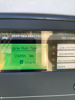 USED Yanmar 25KW Diesel Generator on Trailer - AllProGenerators