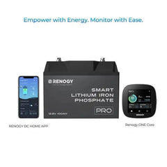 Renogy PRO 12V 100Ah Smart LiFePO4 Battery with Bluetooth & Self-Heating - AllProGenerators