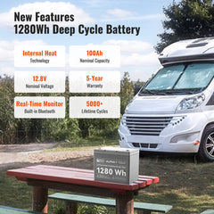 Rich Solar ALPHA 1 12V 100Ah LiFePO4 Battery - AllProGenerators