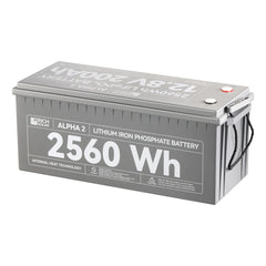 Rich Solar ALPHA 2 12V 200Ah LiFePO4 Battery - AllProGenerators