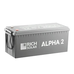 Rich Solar ALPHA 2 12V 200Ah LiFePO4 Battery - AllProGenerators