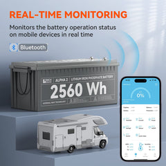 Rich Solar ALPHA 2 12V 200Ah LiFePO4 Battery - AllProGenerators