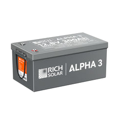 Rich Solar ALPHA 3 12V 300Ah LiFePO4 Battery - AllProGenerators