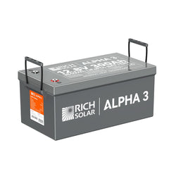 Rich Solar ALPHA 3 12V 300Ah LiFePO4 Battery - AllProGenerators