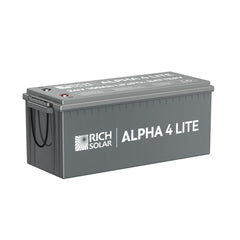 Rich Solar ALPHA 4 LITE 24V 100Ah LiFePO4 Battery - AllProGenerators