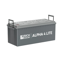 Rich Solar ALPHA 4 LITE 24V 100Ah LiFePO4 Battery - AllProGenerators