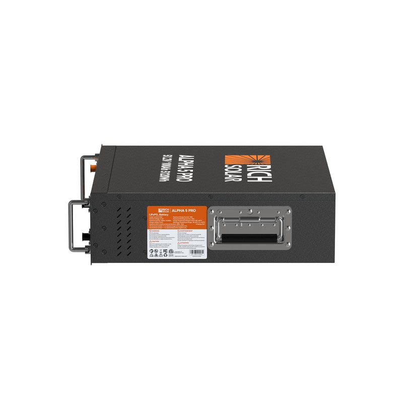 Rich Solar ALPHA 5 PRO 51.2V 100Ah LiFePO4 Battery - AllProGenerators