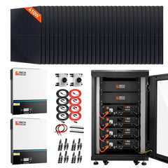 Rich Solar 13kW Solar Kit | 20.48kWh + Panel Options - AllProGenerators