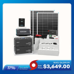 Renogy RV Solution 5.12kWh Complete 600W Solar Kit - AllProGenerators
