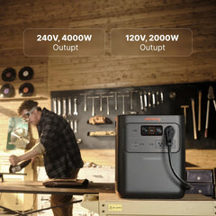 Jackery HomePower 3600 Pro Max Portable Power Station | 3584Wh | 4000W 240V