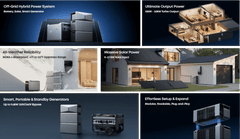 Anker SOLIX E10 Ultra Off - Grid Kit + 10x 440W Rigid Solar Panels - AllProGenerators