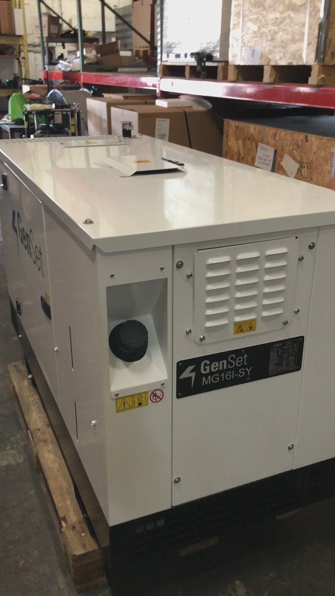 GENSET 13,600 WATT DIESEL GENERATOR - MG 16 I-SY