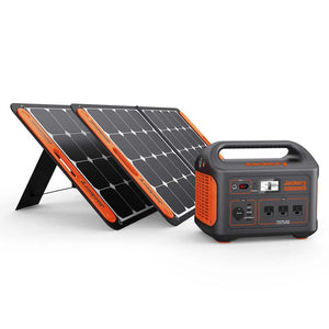 Jackery Solar Generator 1000 (Jackery 1000 + 2 x SolarSaga 100W solar panels)