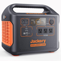 Jackery Explorer 1500wh Portable Power Station With 100 Watt Solar Panel