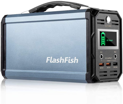 Image of FlashFish 300W Solar Generator 60000mAh Portable Power Station