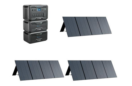 BLUETTI AC300 with B300 Extra Battery Home Battery Backup